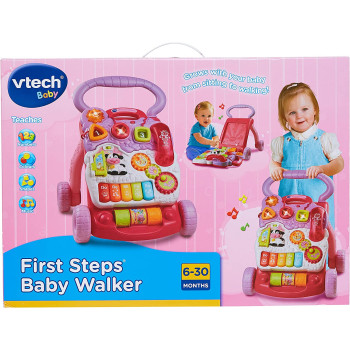 VTech - FIRST STEP BABY WALKER - Pink