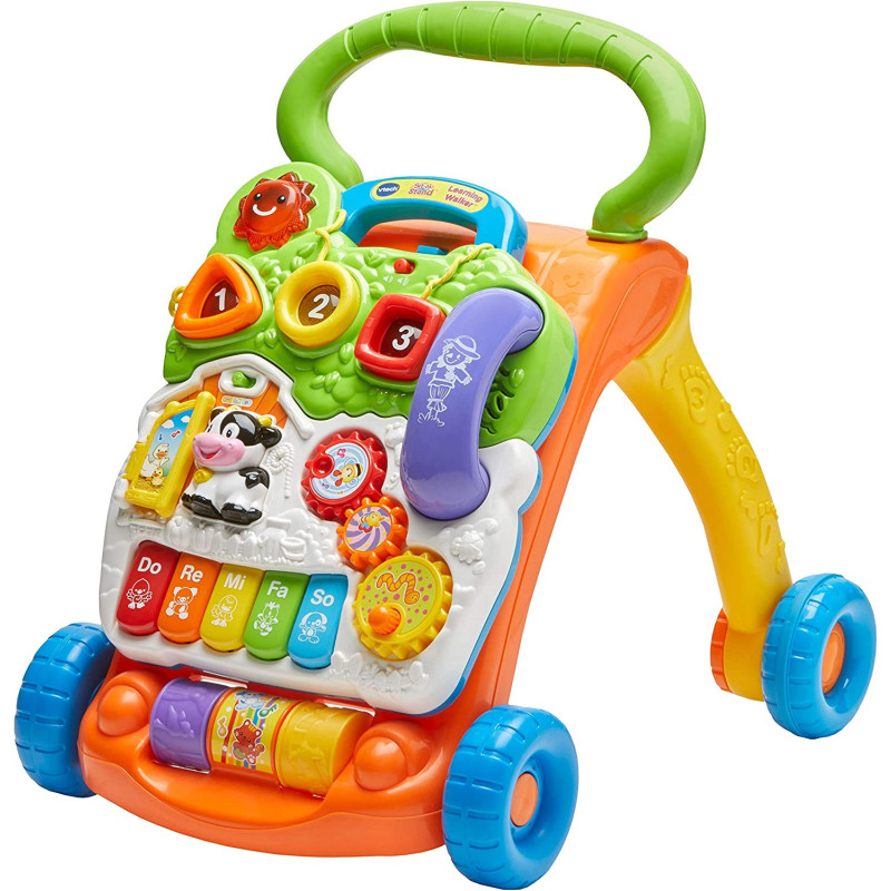 VTech - FIRST STEPS BABY WALKER - Orange