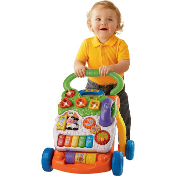 VTech - FIRST STEPS BABY WALKER - Orange