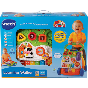 VTech - FIRST STEPS BABY WALKER - Orange