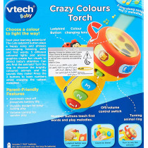 VTech Baby Crazy Colours Torch For 12 - 36 Months (Multicoloured)