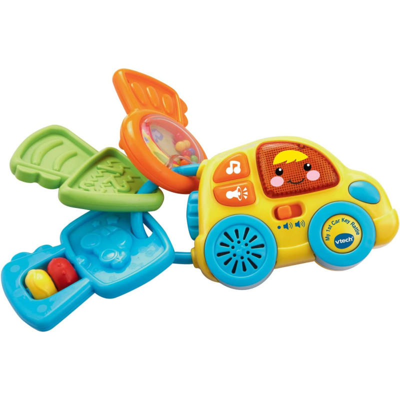 VTech Baby My First Car Key Rattle (Multicoloured)