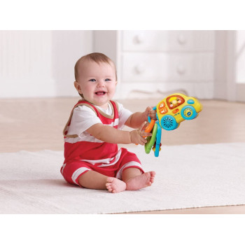VTech Baby My First Car Key Rattle (Multicoloured)