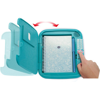VTech Blue Secret Safe Notebook, Interactive Kids Journal, Secret Diary with Password Protection, Games and Music, Toy Notebook for Girls and Boys with Sound Effects, Ages 6, 7, 8, 9+ Year Olds