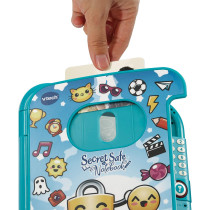 VTech Blue Secret Safe Notebook, Interactive Kids Journal, Secret Diary with Password Protection, Games and Music, Toy Notebook for Girls and Boys with Sound Effects, Ages 6, 7, 8, 9+ Year Olds