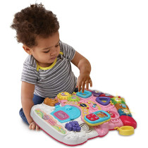 VTech First Steps Baby Walker Pink With Blue Handle