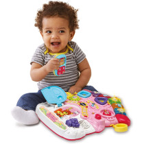 VTech First Steps Baby Walker Pink With Blue Handle