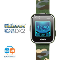 VTech Kidizoom Smartwatch Dx2, Camouflage