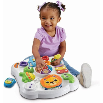 VTech Play & Discover Baby Activity Table, Baby Play Centre, Sound Toy with Learning Games for Babies & Toddlers From 9 Months+ Boys & Girls, Multicolor, 540803
