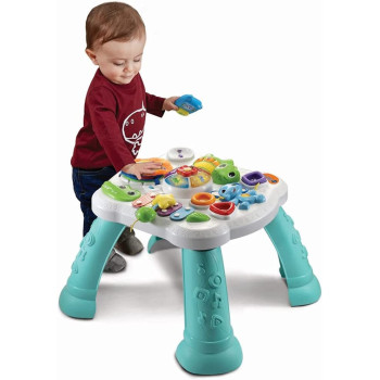 VTech Play & Discover Baby Activity Table, Baby Play Centre, Sound Toy with Learning Games for Babies & Toddlers From 9 Months+ Boys & Girls, Multicolor, 540803