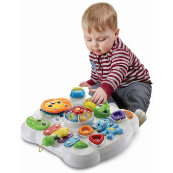 VTech Play & Discover Baby Activity Table, Baby Play Centre, Sound Toy with Learning Games for Babies & Toddlers From 9 Months+ Boys & Girls, Multicolor, 540803