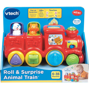 VTech Roll & Surprise Animal Train