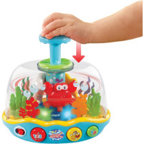 VTech Seaside Spinning Top, Multi-Colour, 1.9X1.85X1.25cm