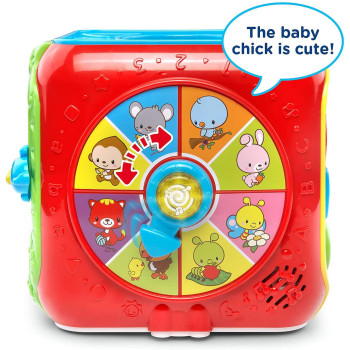 VTech Sort And Discover Activity Cube, Multicolor