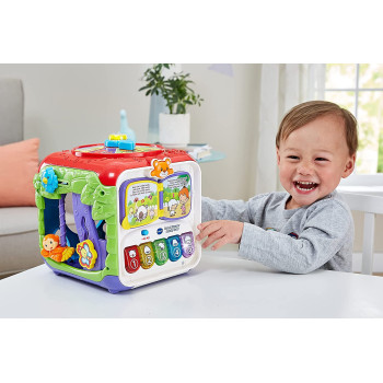 VTech Sort And Discover Activity Cube, Multicolor