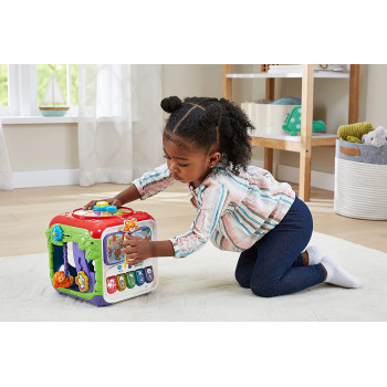 VTech Sort And Discover Activity Cube, Multicolor