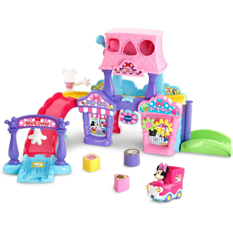VTech Toot-Toot Drivers - Minnie'S Ice Cream Parlour, Multi-Colour, Vt80-512000