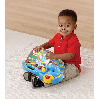 VTech Touch And Teach Elephant Book, Blue, 80-158000