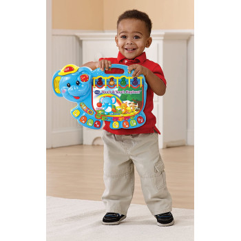 VTech Touch And Teach Elephant Book, Blue, 80-158000