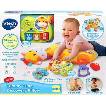VTech Tummy Time Discovery Pillow, Piece Of 1