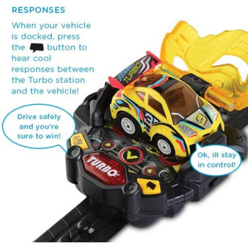 VTech Turbo Force Racers, Yellow, Vt80-197603