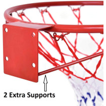 Wall-Mounted Basketball Hoop - 45cm
