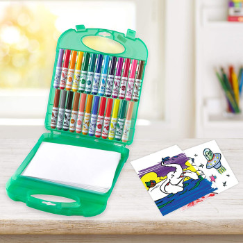 CRAYOLA Washable Pip-Squeaks(r) & Paper, 65 Piece Set