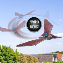 WOW! STUFF Power Flight Dino - Pteranodon Jurassic World Flying Dinosaur Toy for Kids | Official Camp Cretacious, Fallen Kingdom and Dominion Merchandise and Gifts for Boys and Girls, Ages 5 to 12