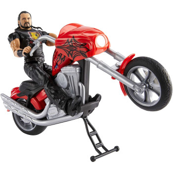 WWE Wrekkin Slam Cycle Vehicle With Drew Mcintyre Basic Action Figure Gyx60