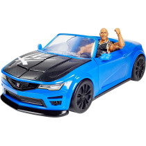 WWE Wrekkin' Slam-Mobile Vehicle With The Rock Basic Action Figure Gyv51