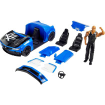 WWE Wrekkin' Slam-Mobile Vehicle With The Rock Basic Action Figure Gyv51