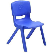 X IANGYU Durable And Wonderful Plastic Stacking Chair For Kids (BLUE, 28CM)