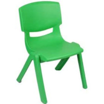 X IANGYU Durable And Wonderful Plastic Stacking Chair For Kids (GREEN, 28CM)