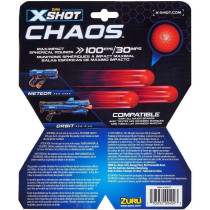 X-SHOT Chaos 50 Dart Balls Refill, Multicolour, 46275