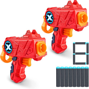 X-SHOT Excel Series - Micro Dart Blaster - Double Pack Shootout Set, 3621