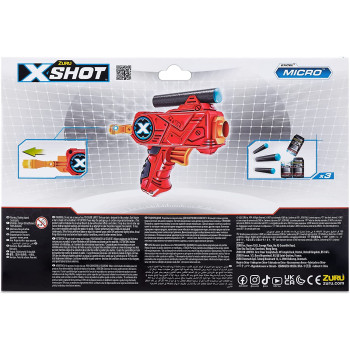 X-SHOT Excel Series - Micro Dart Blaster - Double Pack Shootout Set, 3621