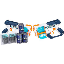 X-SHOT Excel -Xcess Tk-12 Double Pack(6Cans,24Darts)
