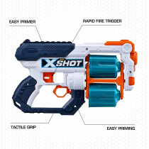 X-SHOT Excel -Xcess Tk-12 Double Pack(6Cans,24Darts)