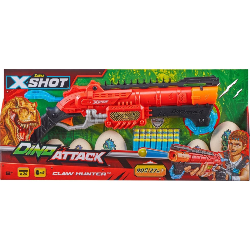 X-SHOT-Dino Attack-Eliminator(2Medium Egg,4Small Egg,24Darts)