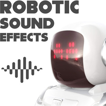 SilverLit YCOO Robots - Program A Bot X - A Gigantic 16" (40cm) Programmable Remote Control Dancing Robot White 25 x 15 x 46 cm