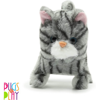 Pugs At Play ZOE WALKING CAT, MEOW BUDDIES, Pugs At Play