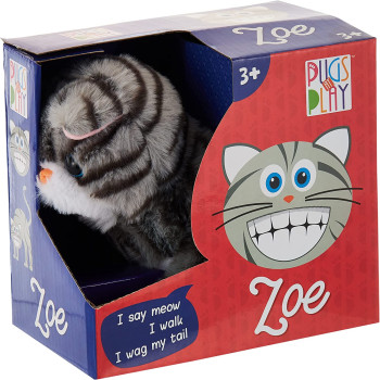 Pugs At Play ZOE WALKING CAT, MEOW BUDDIES, Pugs At Play