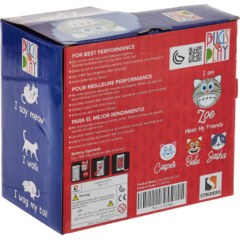 Pugs At Play ZOE WALKING CAT, MEOW BUDDIES, Pugs At Play