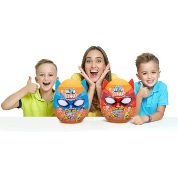 X-SHOT Zuru 11701B Vlad & Niki Superhero Surprise Egg Blue, Multi