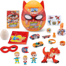 X-SHOT ZURU Vlad & Niki Superhero Surprise Egg Red Dino Attack