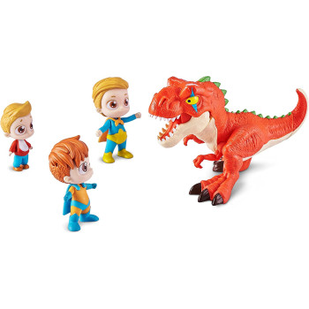 X-SHOT ZURU Vlad & Niki Superhero Surprise Egg Red Dino Attack