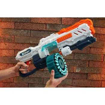 X-SHOT Zuru X SHOT Excel Turbo Advance 40 Capacity Barrel Foam Blaster, 96 Darts, 36349