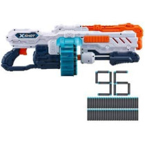 X-SHOT Zuru X SHOT Excel Turbo Advance 40 Capacity Barrel Foam Blaster, 96 Darts, 36349