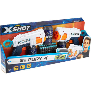X-SHOT ZURU X-SHOT- EXCEL-FURY 4 2PK