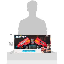 X-SHOT Zuru, X-SHOT, 2x Reflex 6, Orange/Black, 36434